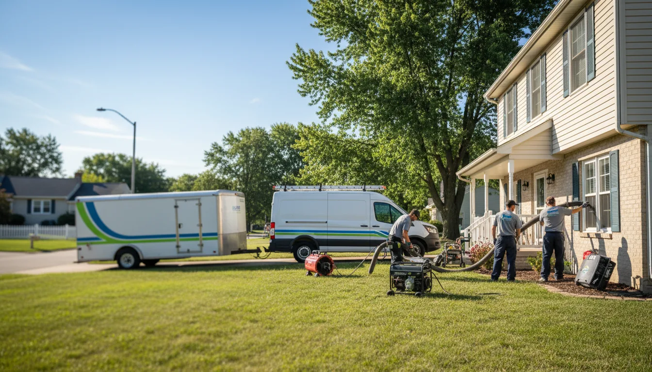 Flooded Basement Restoration And Cleanup With Repair in Osnabrock, ND near me